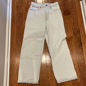 NWT Madewell Perfect Vintage Wide Leg Crop Jean Womens Size 26